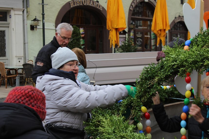 Fr&uuml;hjahrsputz am Bad Langensalzaer Rathaus