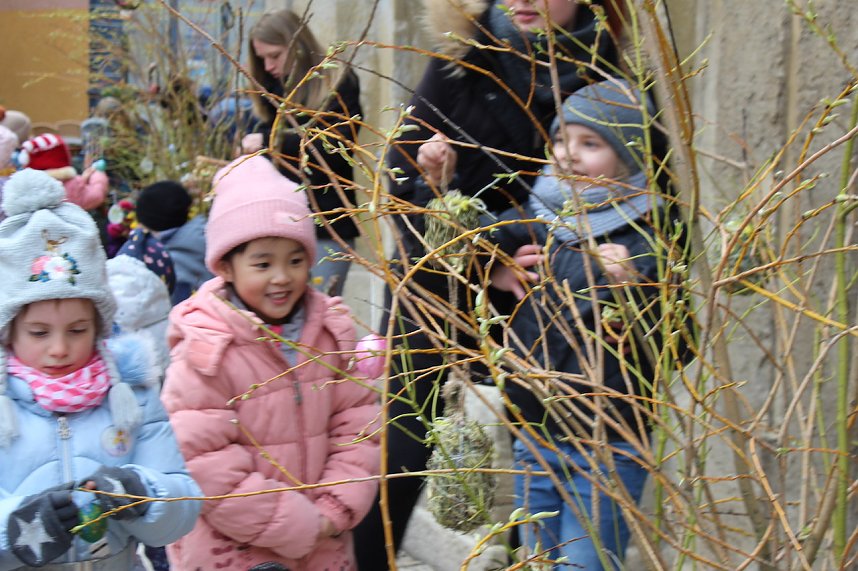 Fr&uuml;hjahrsputz am Bad Langensalzaer Rathaus