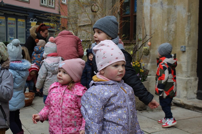 Fr&uuml;hjahrsputz am Bad Langensalzaer Rathaus
