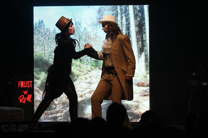 Rockthater "Faust n Roll" nach Goethe im Stocksen in Sondershausen