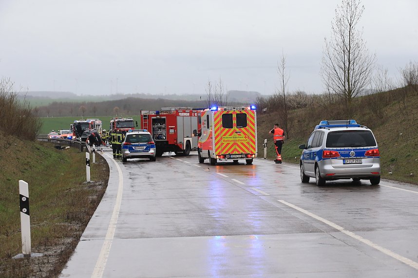 Schwerer Unfall vor den Toren Bad Langensalzas