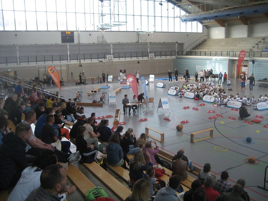 Talentiade in der Nordh&auml;user Wiedigsburghalle