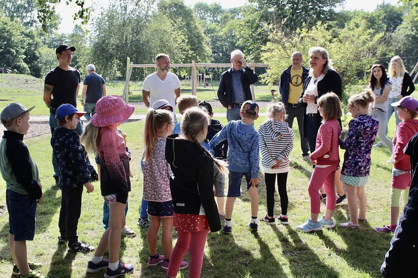 Feierliche Einweihung des neuen Spielplatzes in Bad Langensalza Nord