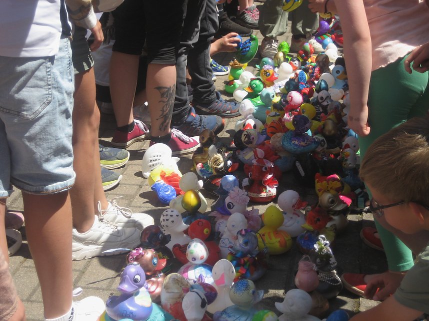 Entenrennen in Bad Langensalza