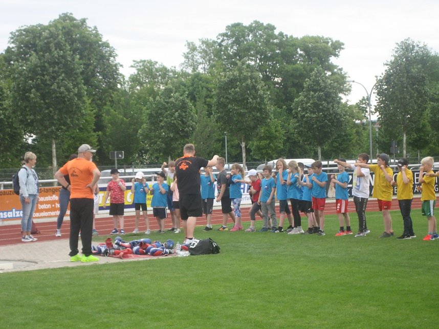 VR Bank Sporttag im Stadion der Freundschaft