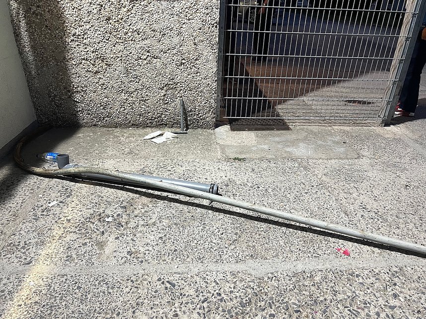 Gro&szlig;einsatz in der Gemeinschaftsunterkunft Obermehler