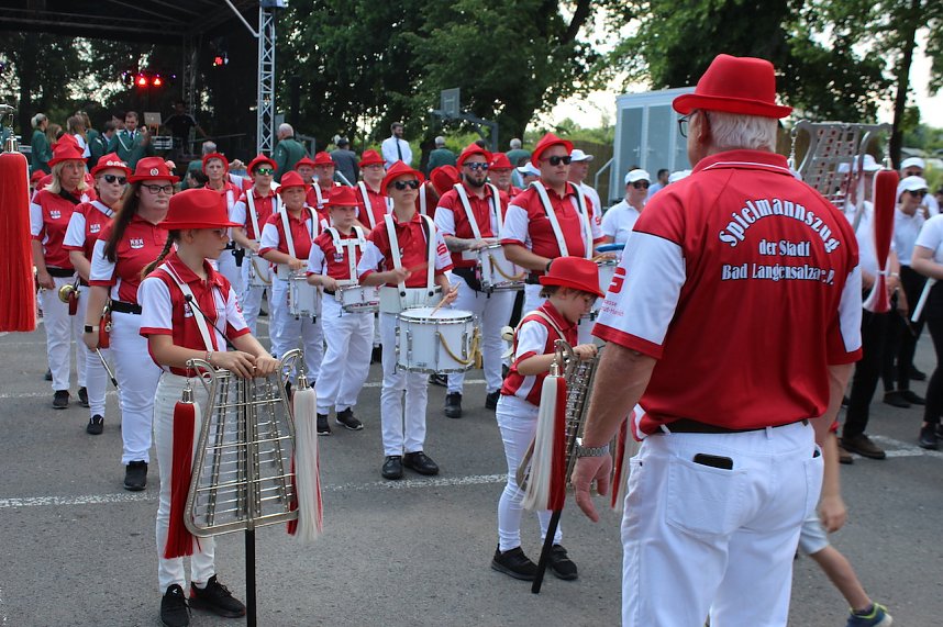 Er&ouml;ffnung des 210. Brunnenfestes in Bad Langensalza 