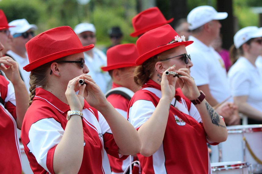 Er&ouml;ffnung des 210. Brunnenfestes in Bad Langensalza 