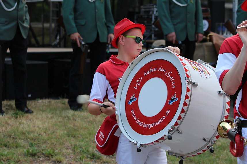 Er&ouml;ffnung des 210. Brunnenfestes in Bad Langensalza 
