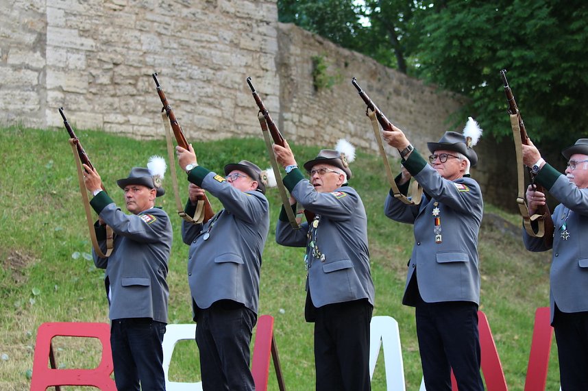 Er&ouml;ffnung des 210. Brunnenfestes in Bad Langensalza 