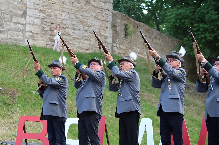 Er&ouml;ffnung des 210. Brunnenfestes in Bad Langensalza 