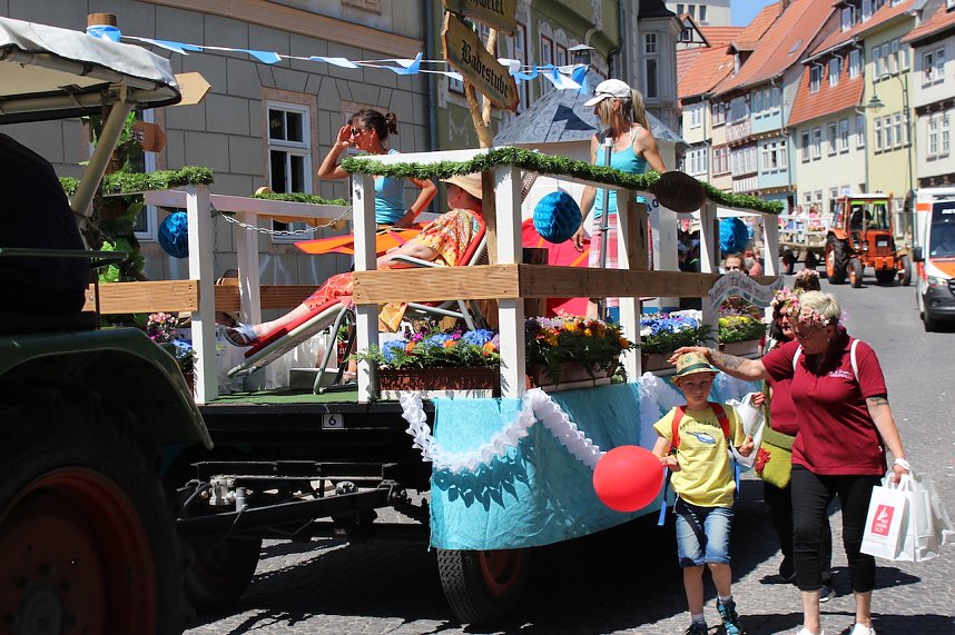 210. Brunnenfest in Bad Langensalza 