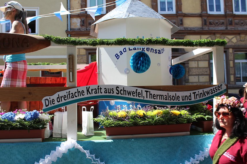 210. Brunnenfest in Bad Langensalza 
