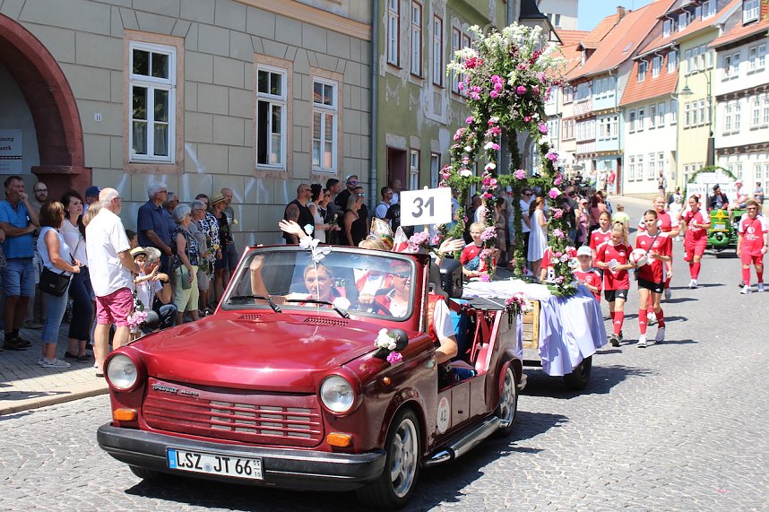210. Brunnenfest in Bad Langensalza 