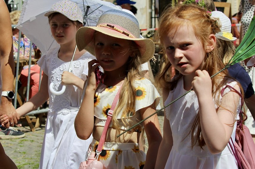Feierliche Stimmung beim 210. Brunnenfest in Bad Langensalza