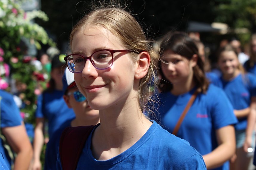 Feierliche Stimmung beim 210. Brunnenfest in Bad Langensalza