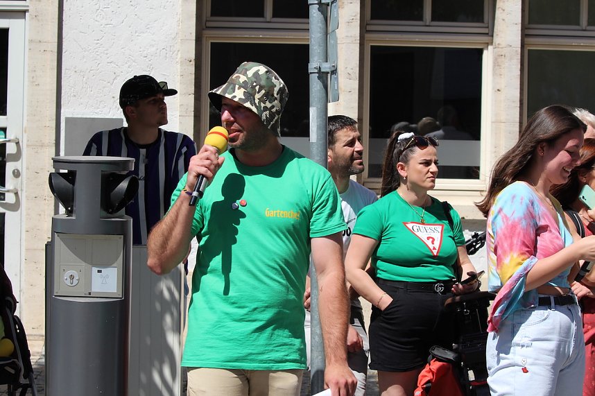 Feierliche Stimmung beim 210. Brunnenfest in Bad Langensalza