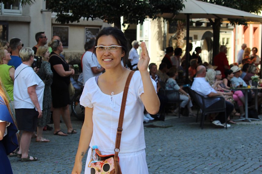 Feierliche Stimmung beim 210. Brunnenfest in Bad Langensalza