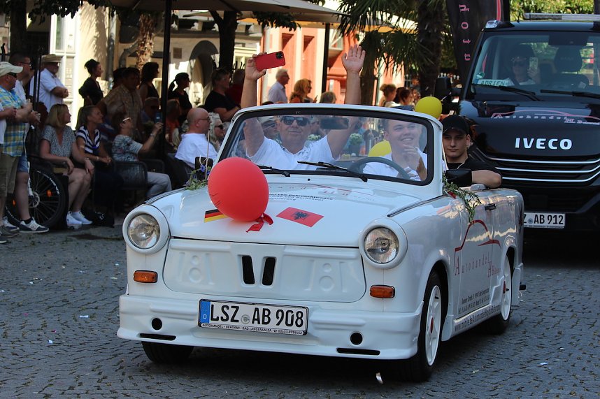 Feierliche Stimmung beim 210. Brunnenfest in Bad Langensalza