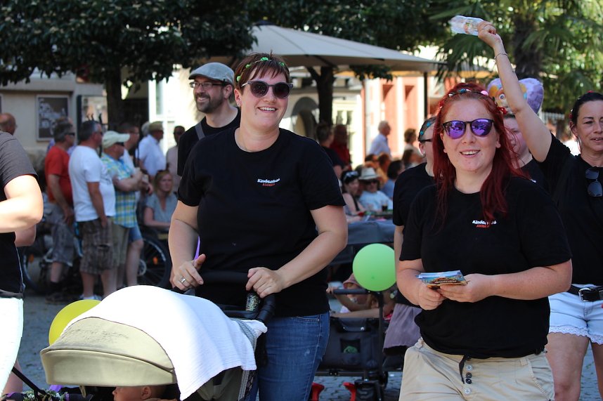 Feierliche Stimmung beim 210. Brunnenfest in Bad Langensalza