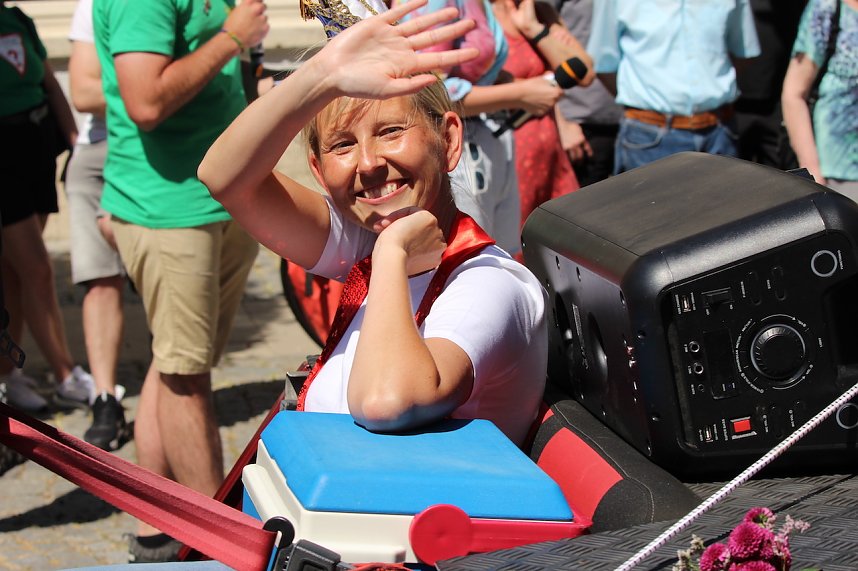 Feierliche Stimmung beim 210. Brunnenfest in Bad Langensalza