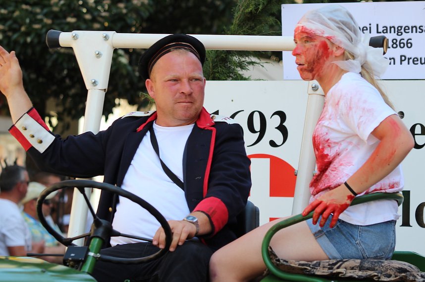 Feierliche Stimmung beim 210. Brunnenfest in Bad Langensalza