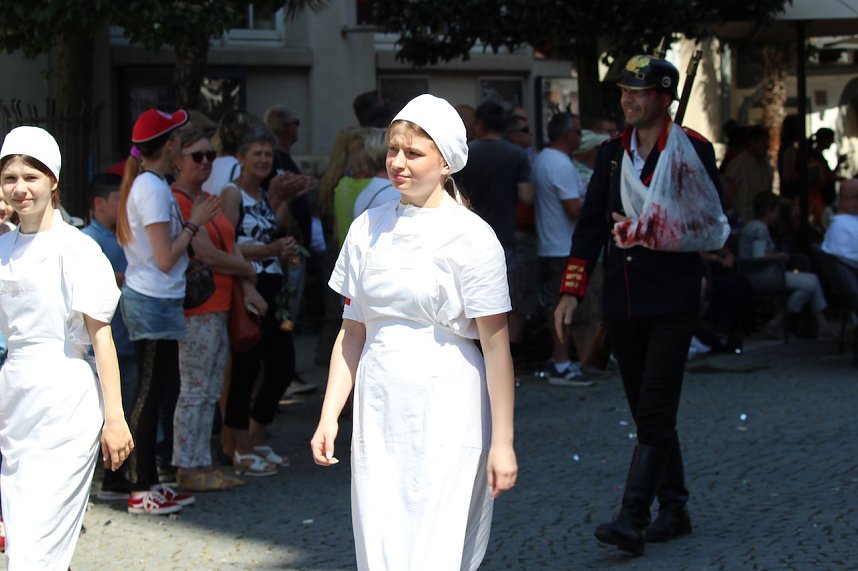 Feierliche Stimmung beim 210. Brunnenfest in Bad Langensalza