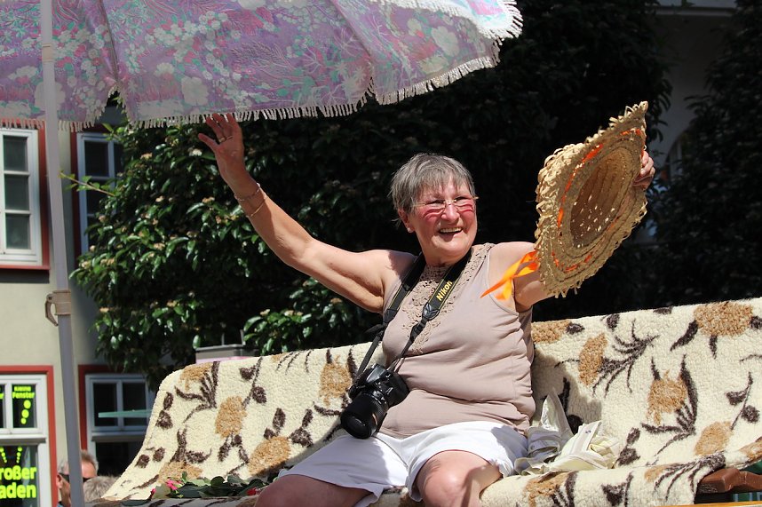 Feierliche Stimmung beim 210. Brunnenfest in Bad Langensalza