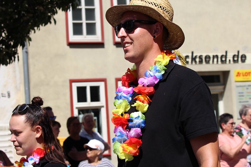 Feierliche Stimmung beim 210. Brunnenfest in Bad Langensalza
