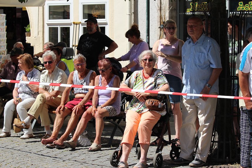 Feierliche Stimmung beim 210. Brunnenfest in Bad Langensalza