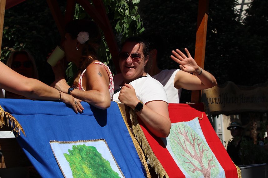 Feierliche Stimmung beim 210. Brunnenfest in Bad Langensalza