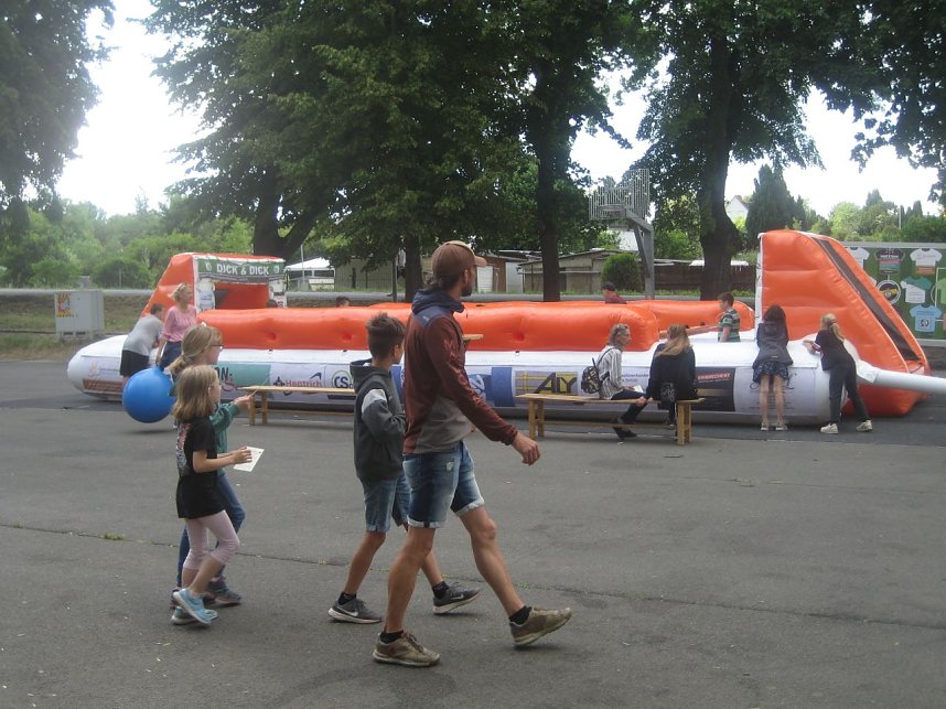 Bewegungsreicher Kinderaktivtag zum Brunnenfest