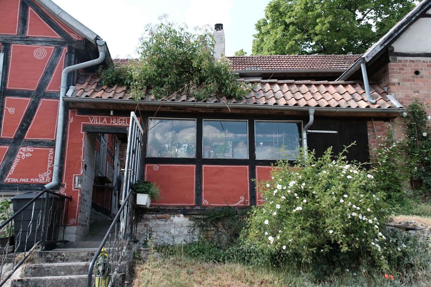 Peter Blei auf dem 31. Kunstmarkt in Friedrichsrode