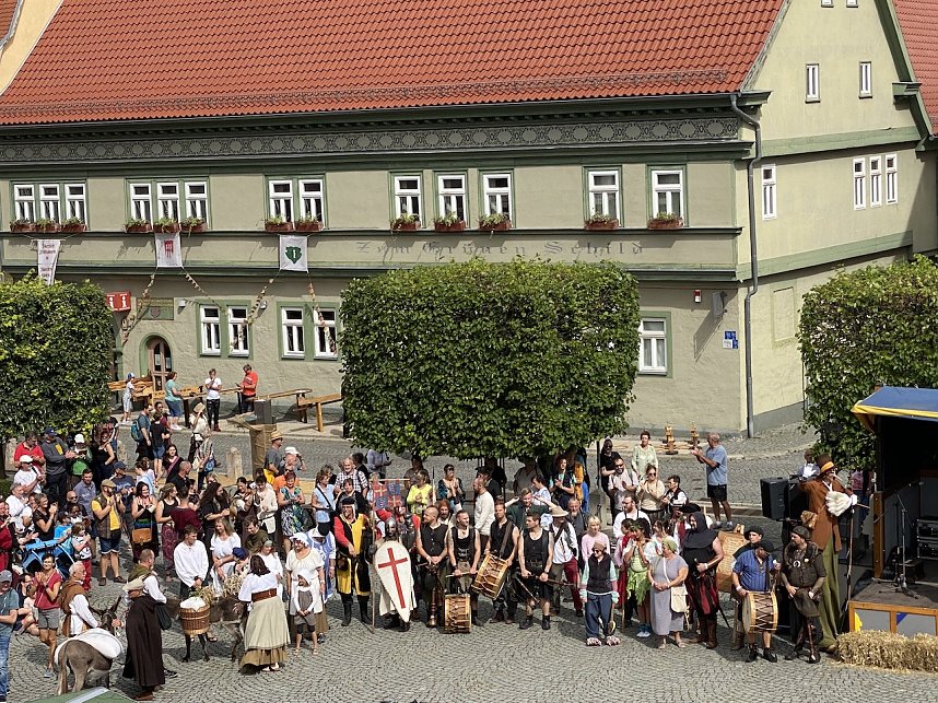 Er&ouml;ffnung des 29. Mittelalterstadtfestes in Bad Langensalza