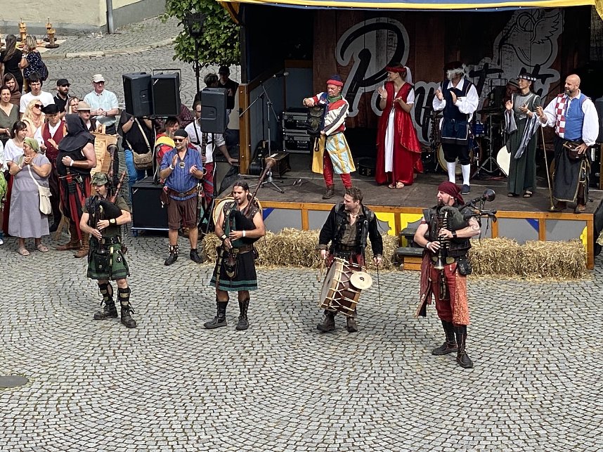 Er&ouml;ffnung des 29. Mittelalterstadtfestes in Bad Langensalza