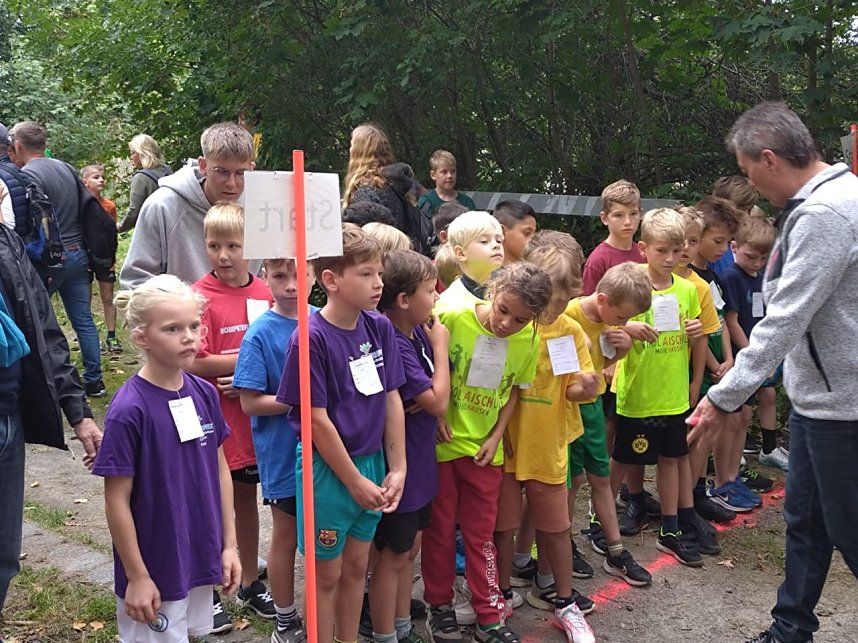 Crosslauf im Badew&auml;ldchen