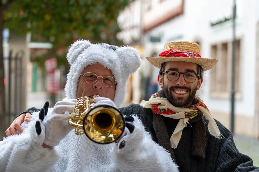 "Verflixt & Zugebommelt!" in der Bad Langensalzaer Innenstadt