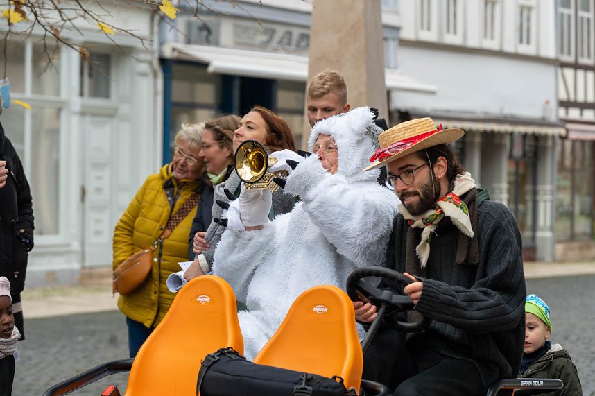 "Verflixt & Zugebommelt!" in der Bad Langensalzaer Innenstadt