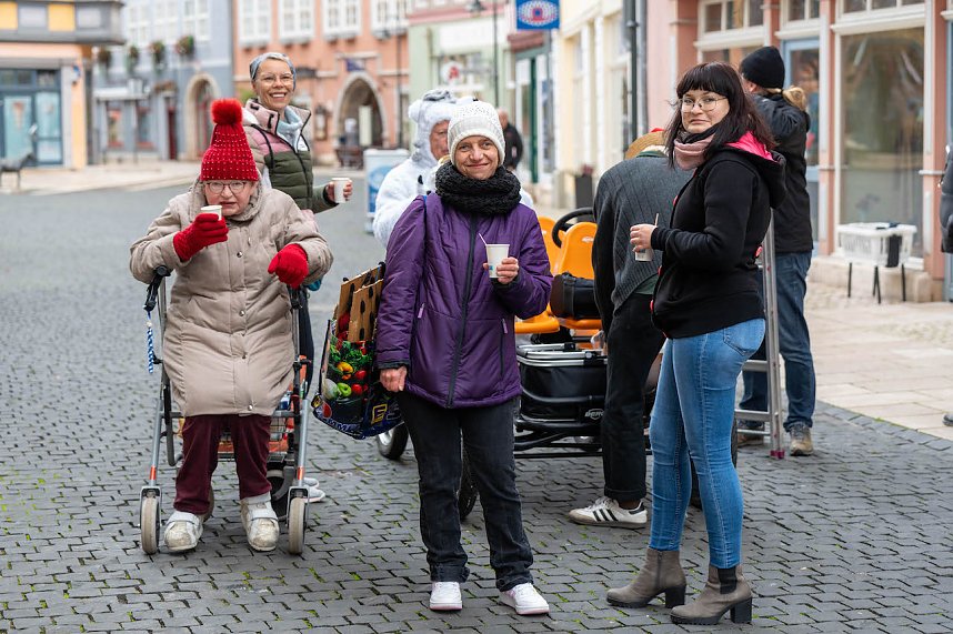 "Verflixt & Zugebommelt!" in der Bad Langensalzaer Innenstadt