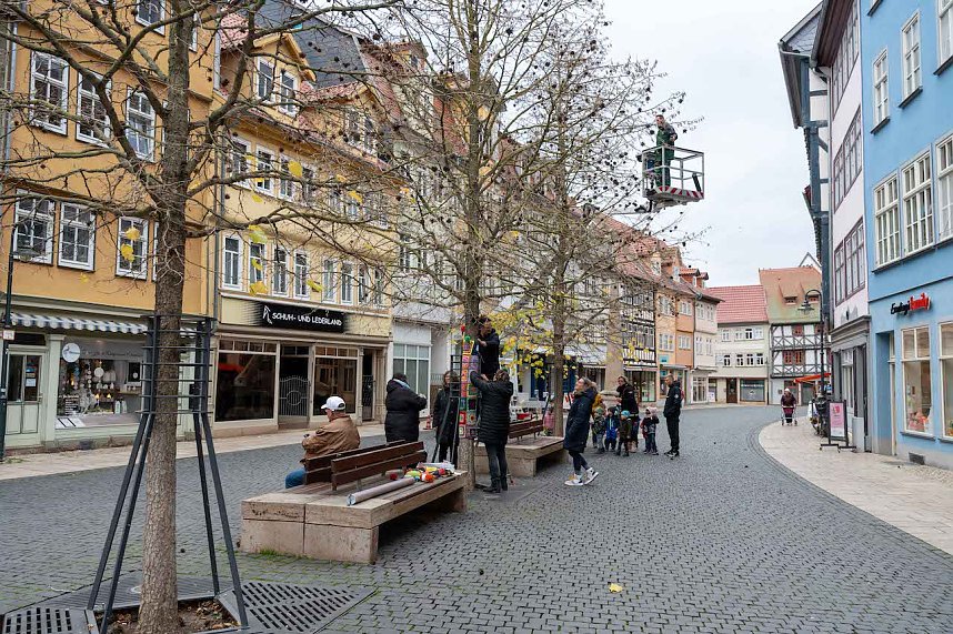 "Verflixt & Zugebommelt!" in der Bad Langensalzaer Innenstadt