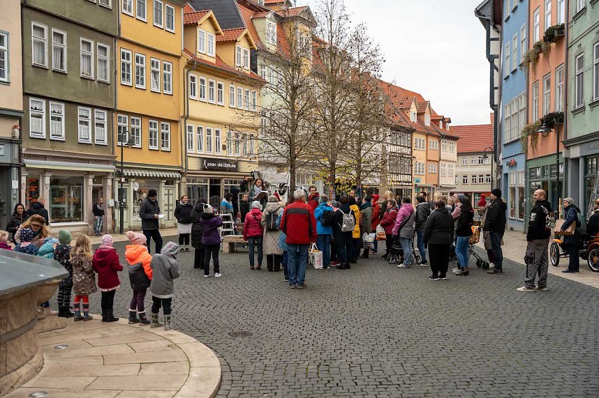 "Verflixt & Zugebommelt!" in der Bad Langensalzaer Innenstadt