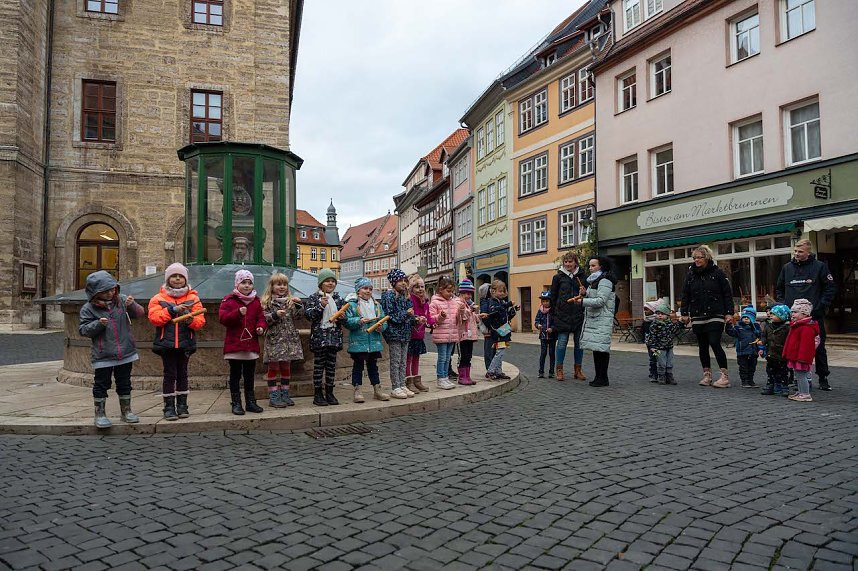"Verflixt & Zugebommelt!" in der Bad Langensalzaer Innenstadt