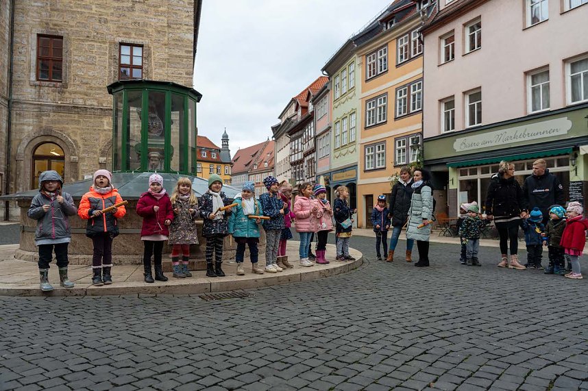 "Verflixt & Zugebommelt!" in der Bad Langensalzaer Innenstadt