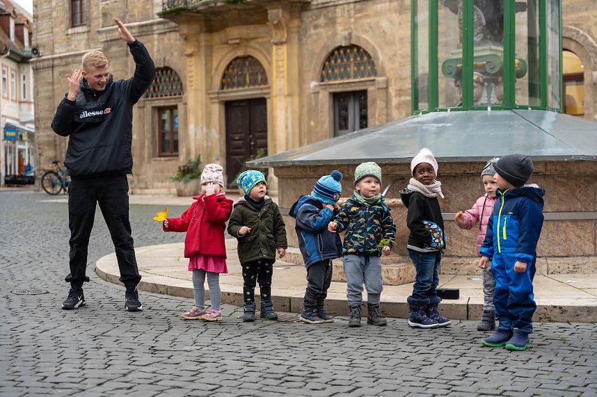 "Verflixt & Zugebommelt!" in der Bad Langensalzaer Innenstadt
