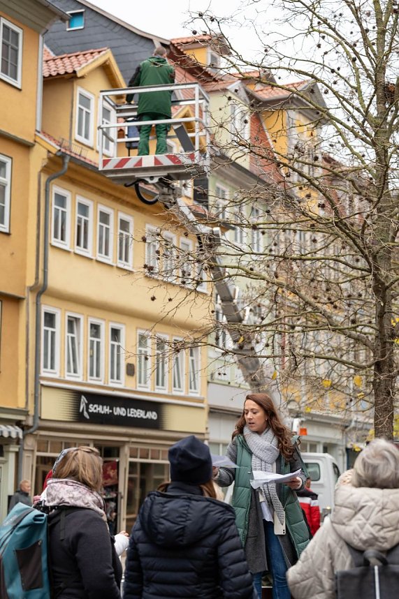 "Verflixt & Zugebommelt!" in der Bad Langensalzaer Innenstadt