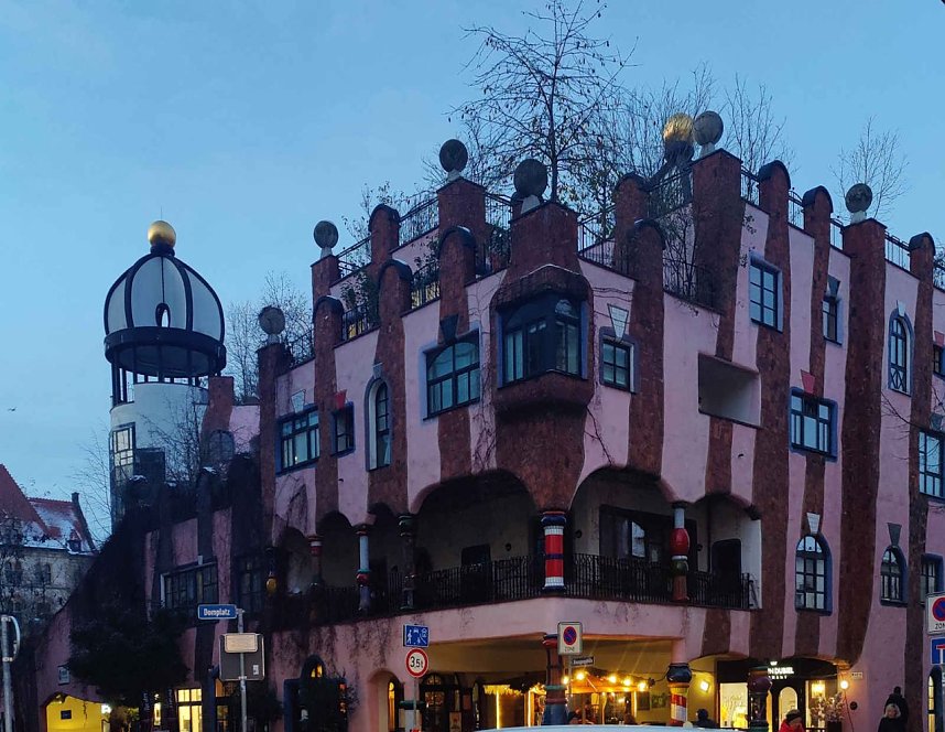 Peter Blei unterwegs in Magdeburg