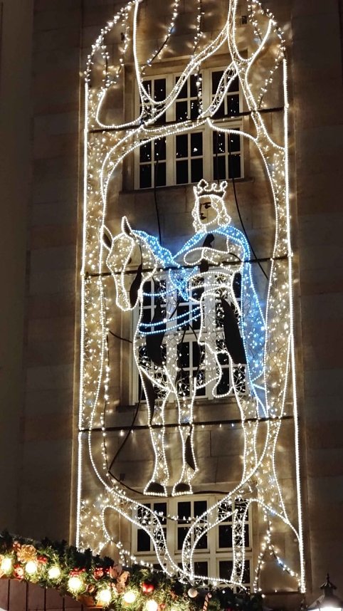 Peter Blei unterwegs in Magdeburg