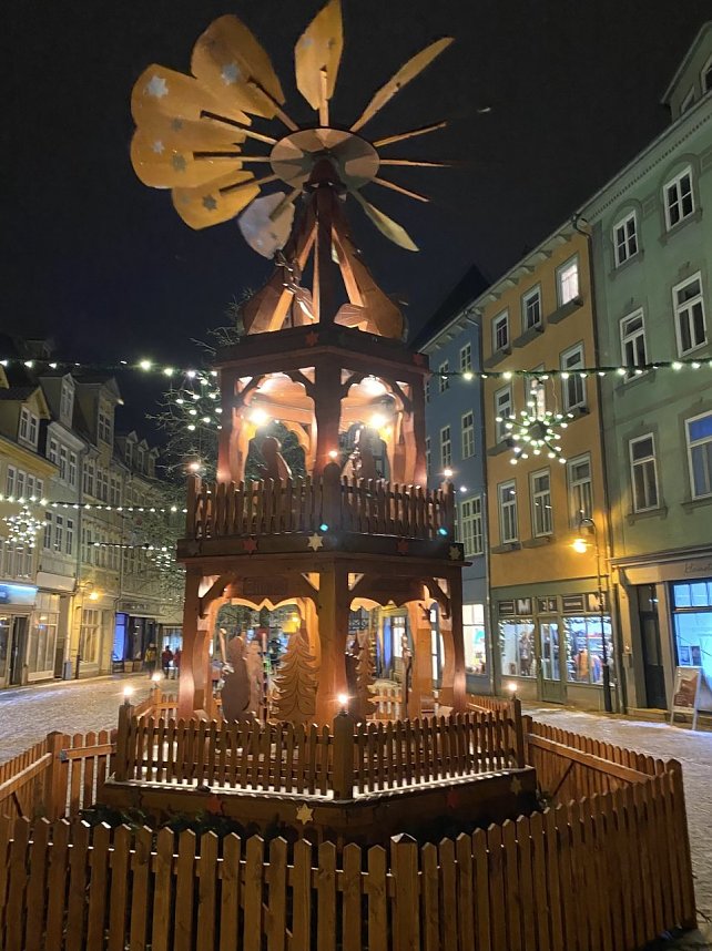 Weihnachtsmarkter&ouml;ffnung in Bad Langensalza
