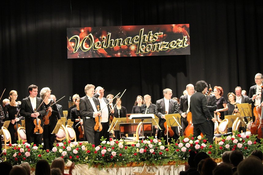 Weihnachtskonzert der Th&uuml;ringer Philharmonie Gotha-Eisenach im KKZ in Bad Langensalza