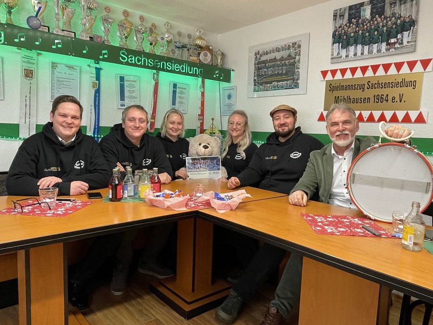 Spendentour mit Landrat Zanker